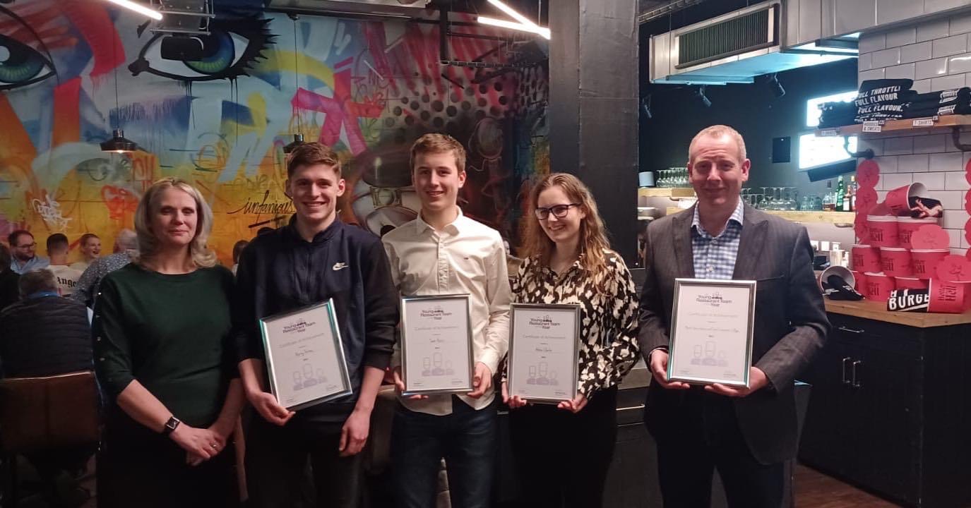 NWSLC each finals of UK Young Restaurant Team of the Year