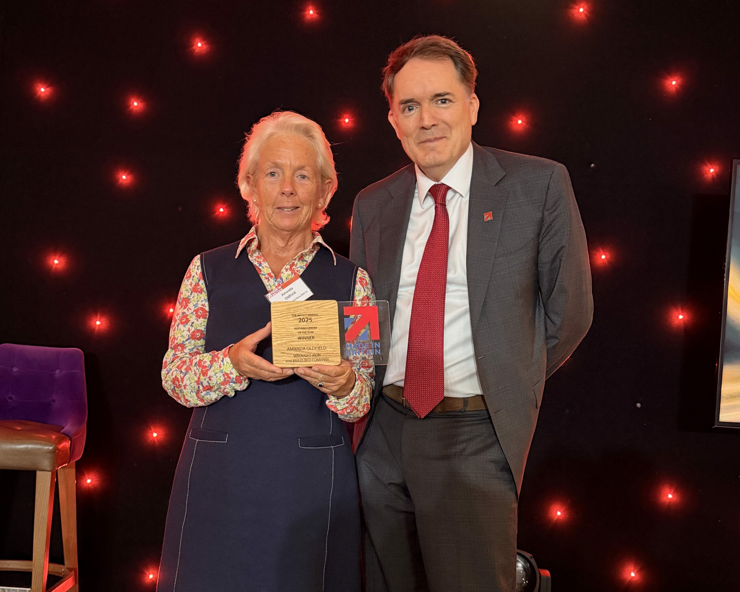 Amanda Oldfield Receives 2025 Made in Britain Impact Award for ...