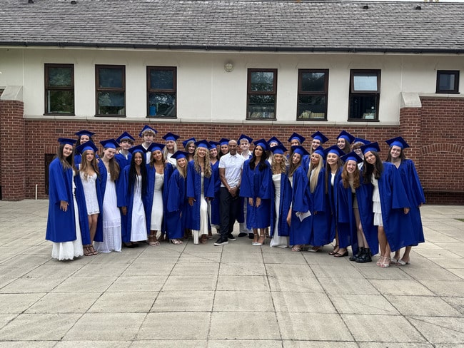 World Champion Colin Jackson Inspires The Hammond Graduates